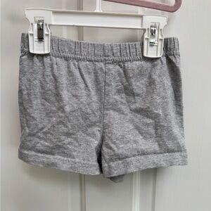 Simple Joys by Carter's 5T Girls Heather Gray Kids Gymnastics Bike Soft Shorts